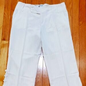 BEBE silk y2k pants cropped so cute size 6